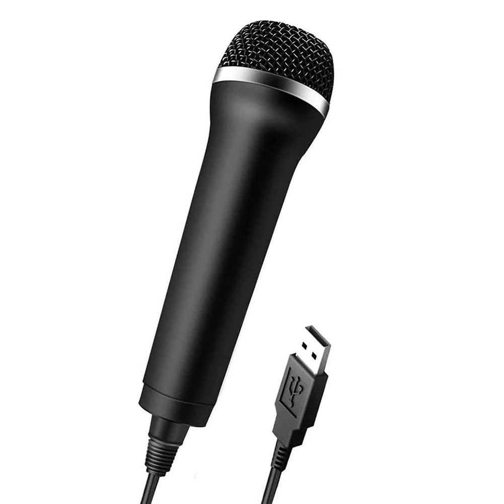 Micrófono de Karaoke con cable USB para Switch Wii, PS4, Xbox, PC, ordenador, condensador, grabación, Microfone ultraancho