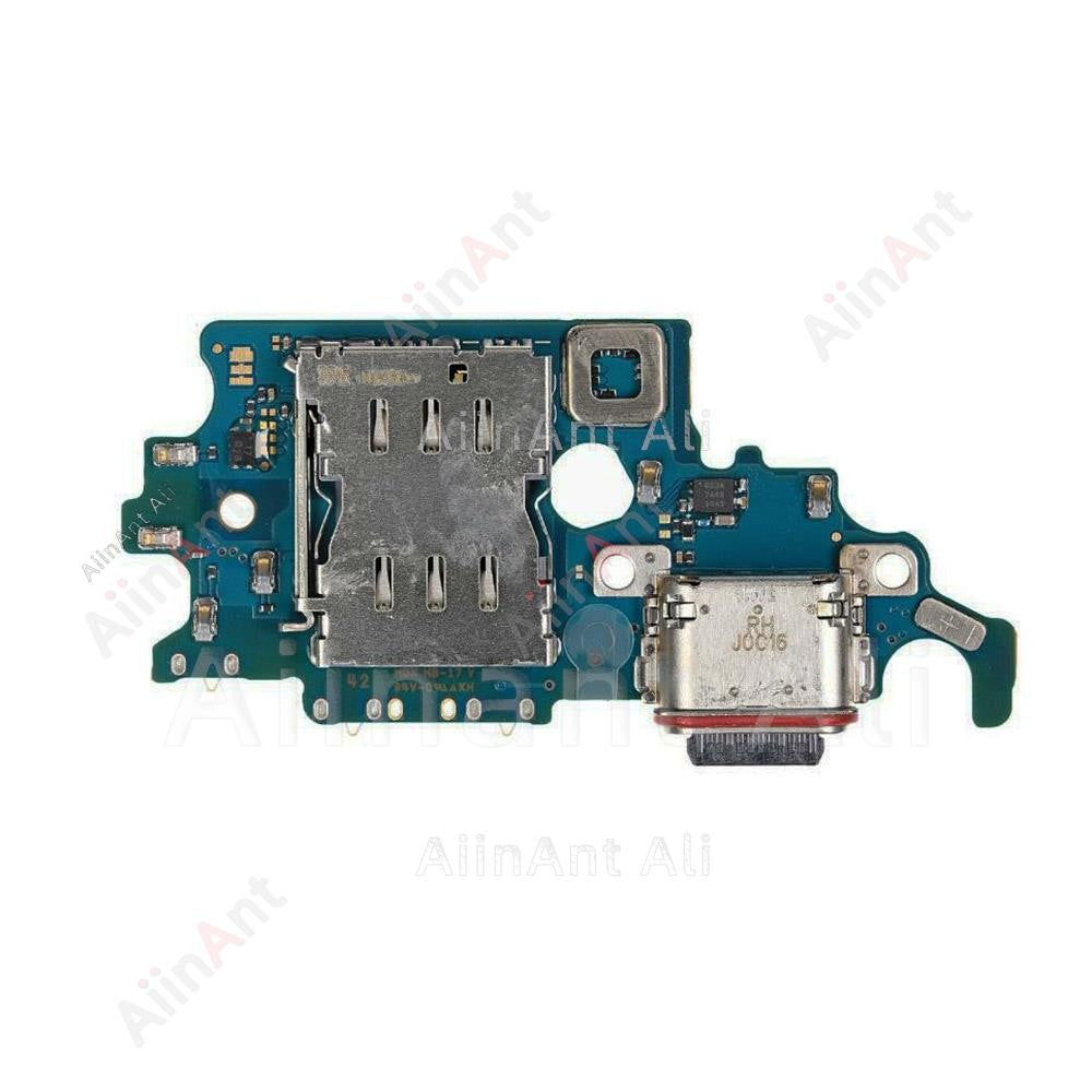 AiinAnt conector de placa de cargador USB, puerto de carga, Cable flexible, base Original For Samsung Galaxy S20 Ultra Plus FE S20 + G988B G988U G986B G986U G981B G981U G781B G780F G988N G986N G981N