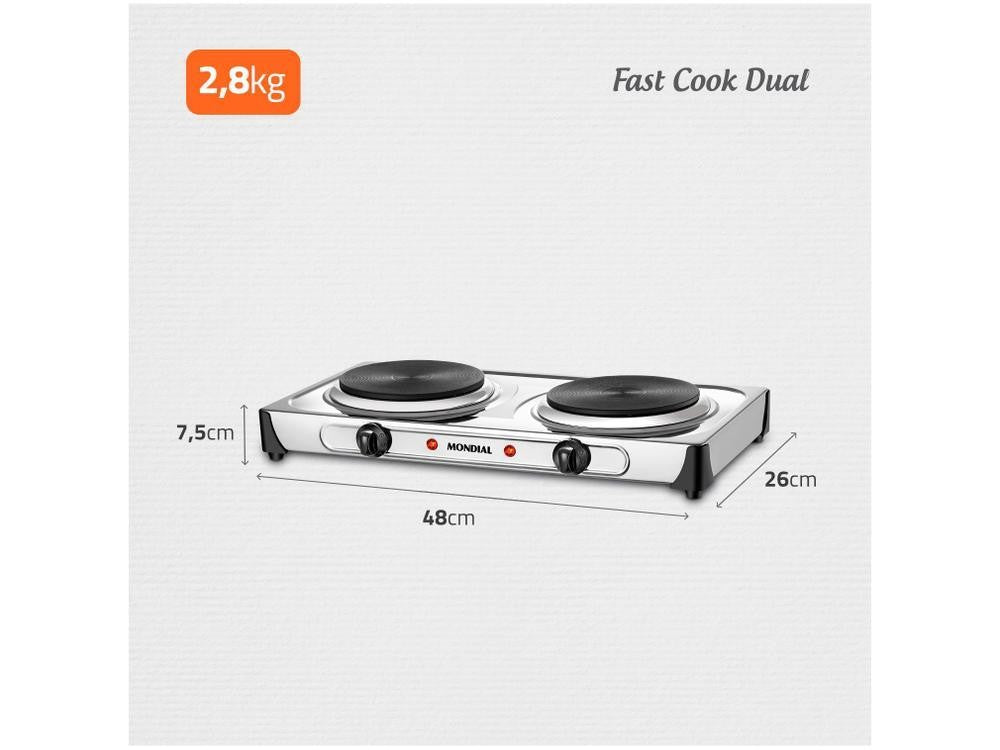 Mondial Fast cooking Due Stove 2