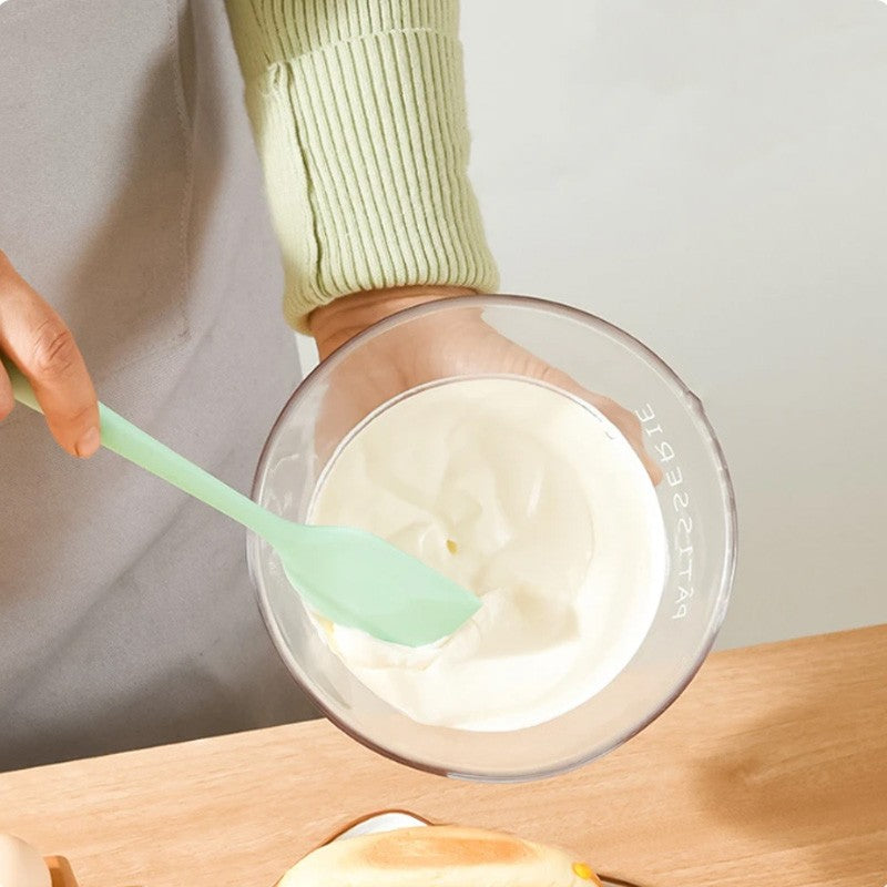 Espátula de crema de silicona antiadherente, herramientas de cocina resistentes al calor para hornear pasteles DIY