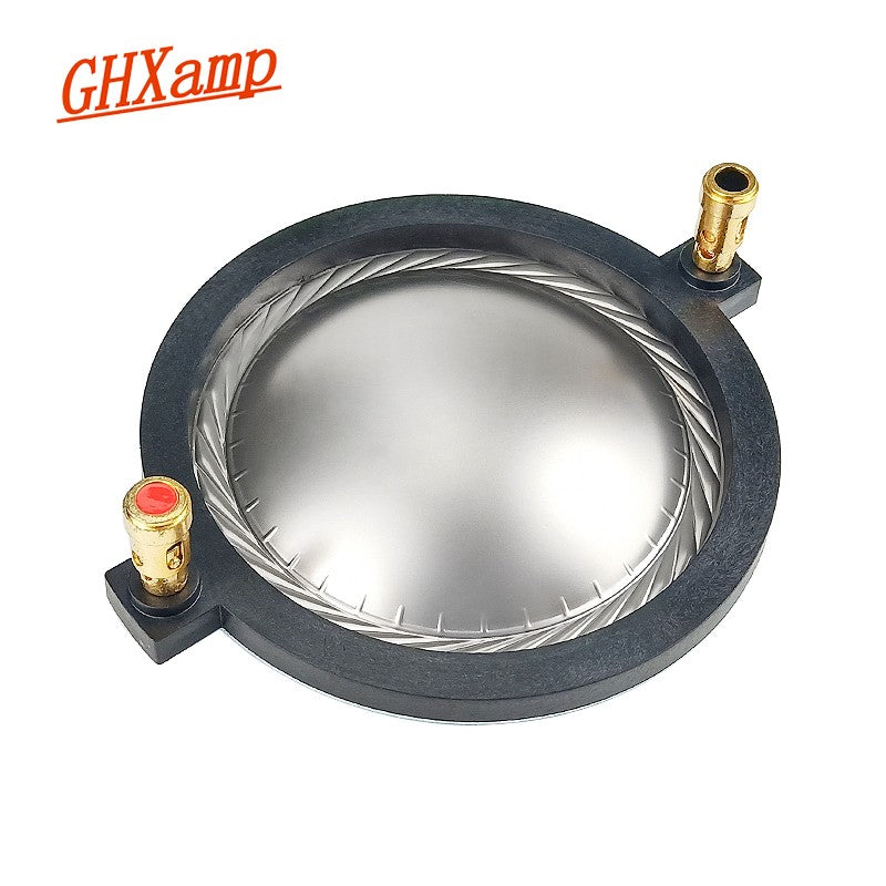 Tweeter de alambre plano de aluminio de 74,5mm, bobina de voz, altavoz de agudos, reparación de película de titanio para diafragma de voz DE900 910 B & C, 1 ud.