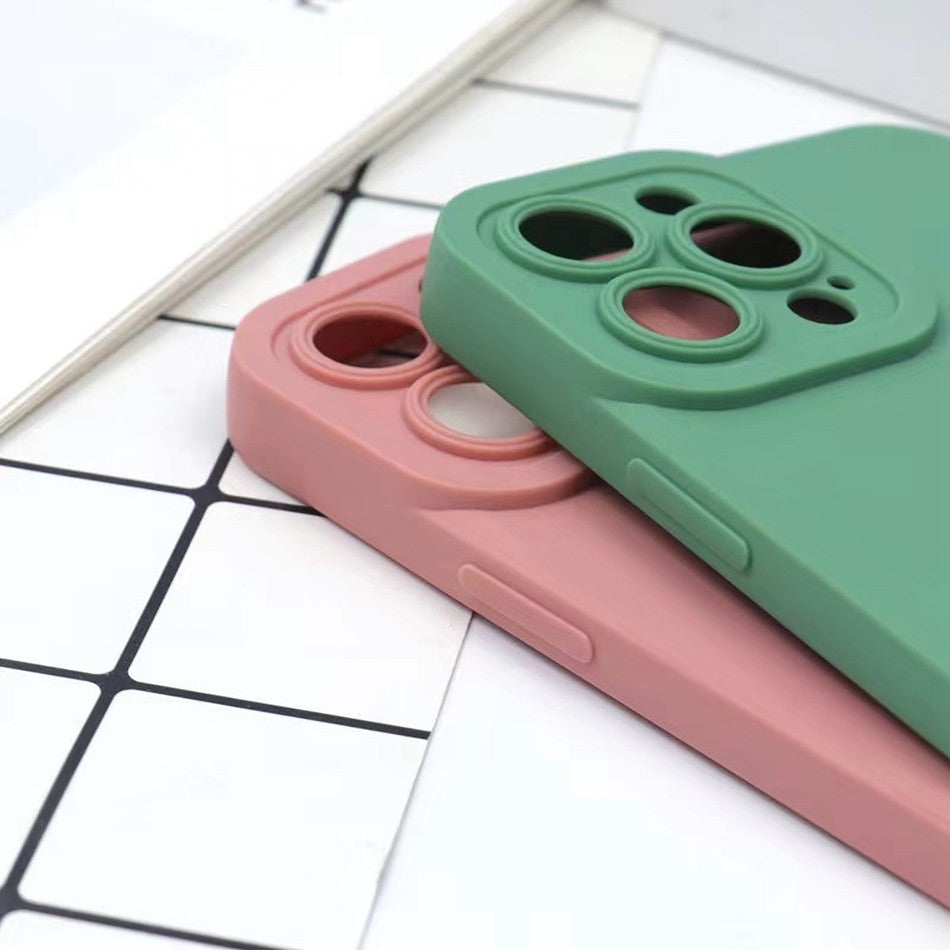 Funda para Samsung A35 A55 5G, funda trasera romántica, Protector de cámara de silicona líquida suave para Samsung A 35 A 55 Anti Choc Coque Capa