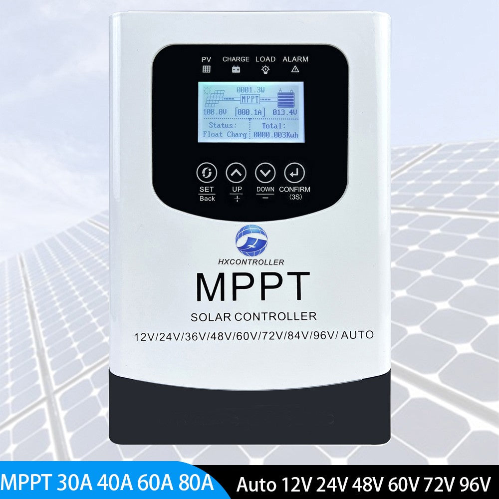 230VDC 48V 60V 72V 96V MPPT sistema de Panel Solar controlador de carga de batería regulador fotovoltaico con función WIFI para 12V 24V 48V 60V 72V