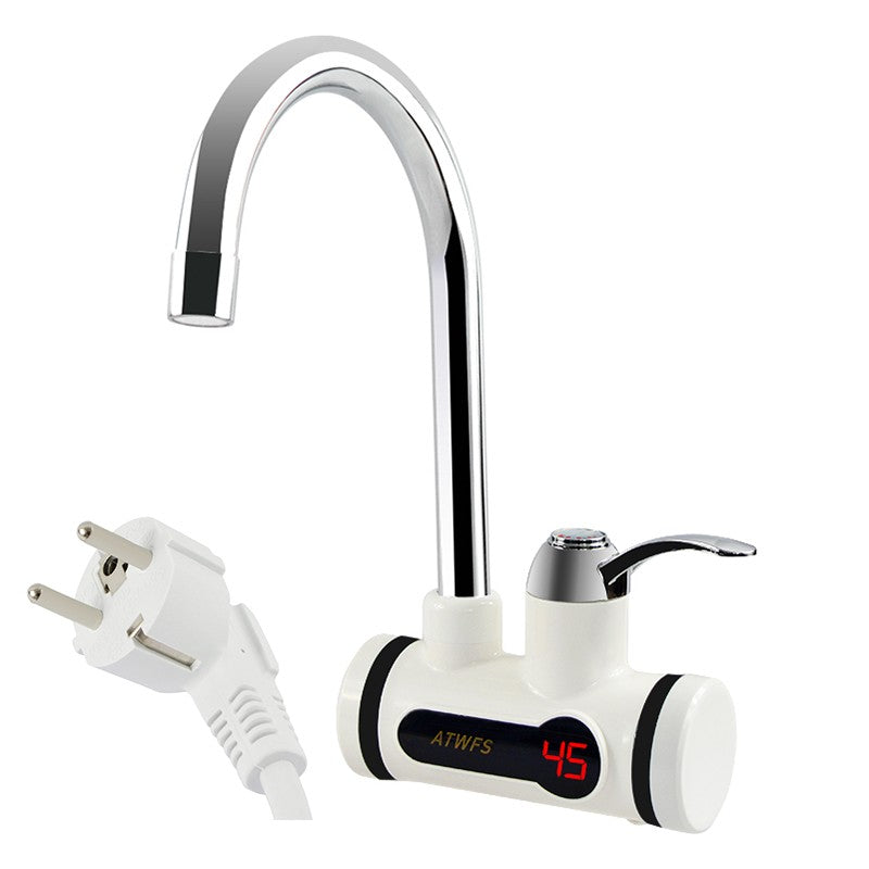 ATWFS-Grifo calentador de agua eléctrico de cocina, calentador de agua instantáneo, calefacción en frío, sin depósito