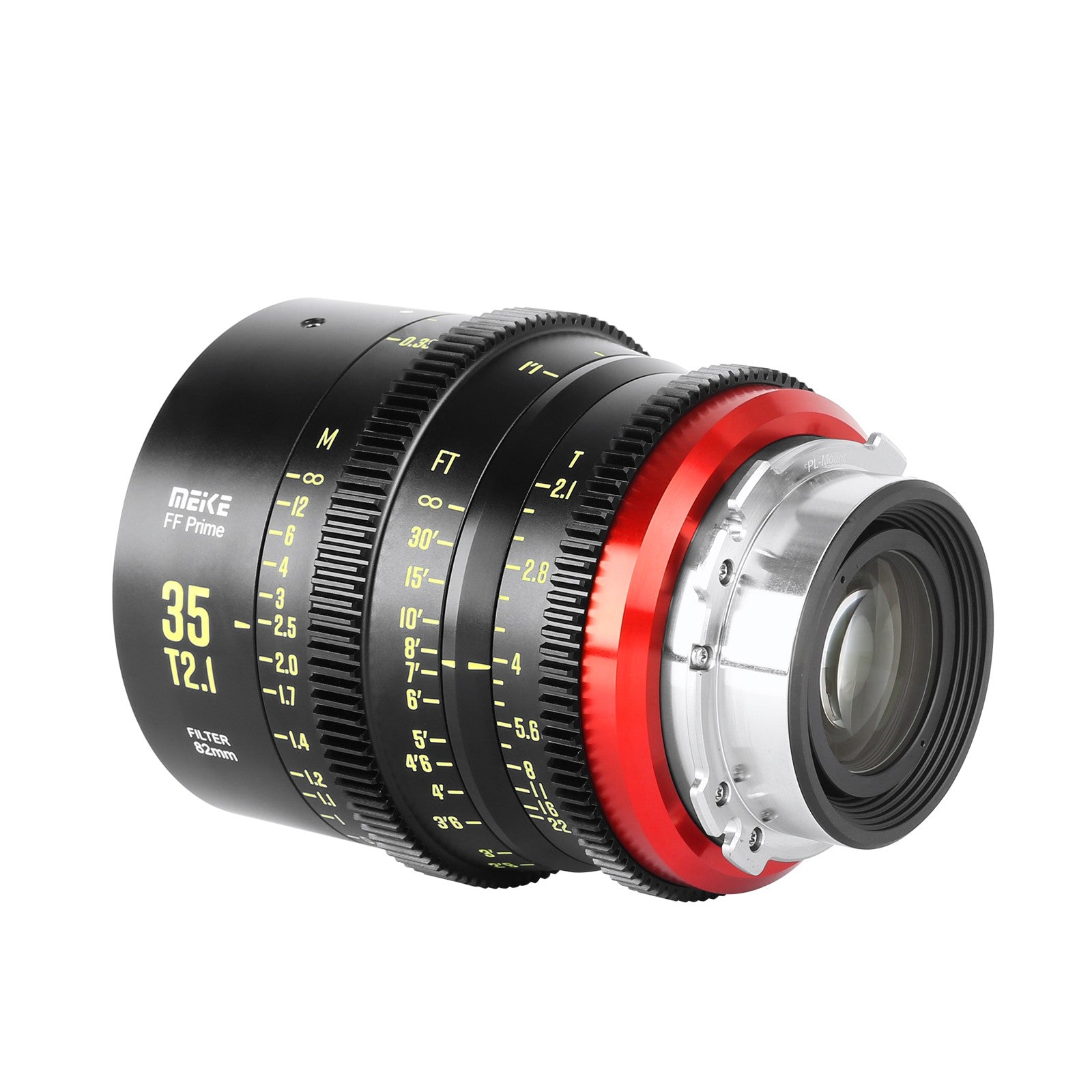 Lente Cine Meike Prime 35/50/85/105/135mm T2.1 para sistemas de cámaras de cine FF, como Canon C700 C500II, Sony VENICE, Sony FX3 FX6