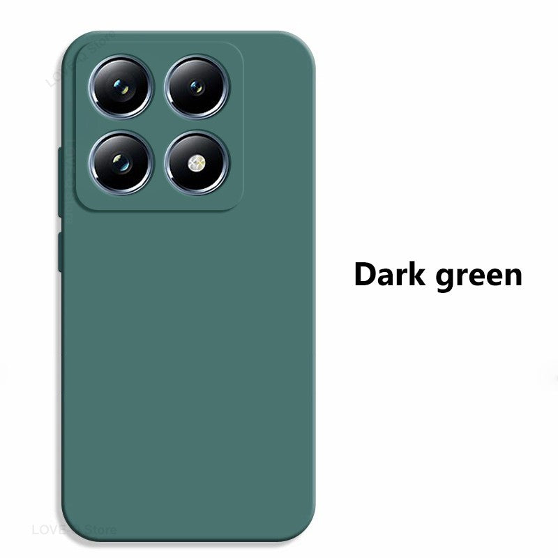 Funda Original de silicona líquida para teléfono móvil, carcasa suave para Xiaomi Mi 14 T, Mi 14 T Pro, Mi 14 T Pro, accesorios para Xiaomi funda de Xiaomi 14T Pro