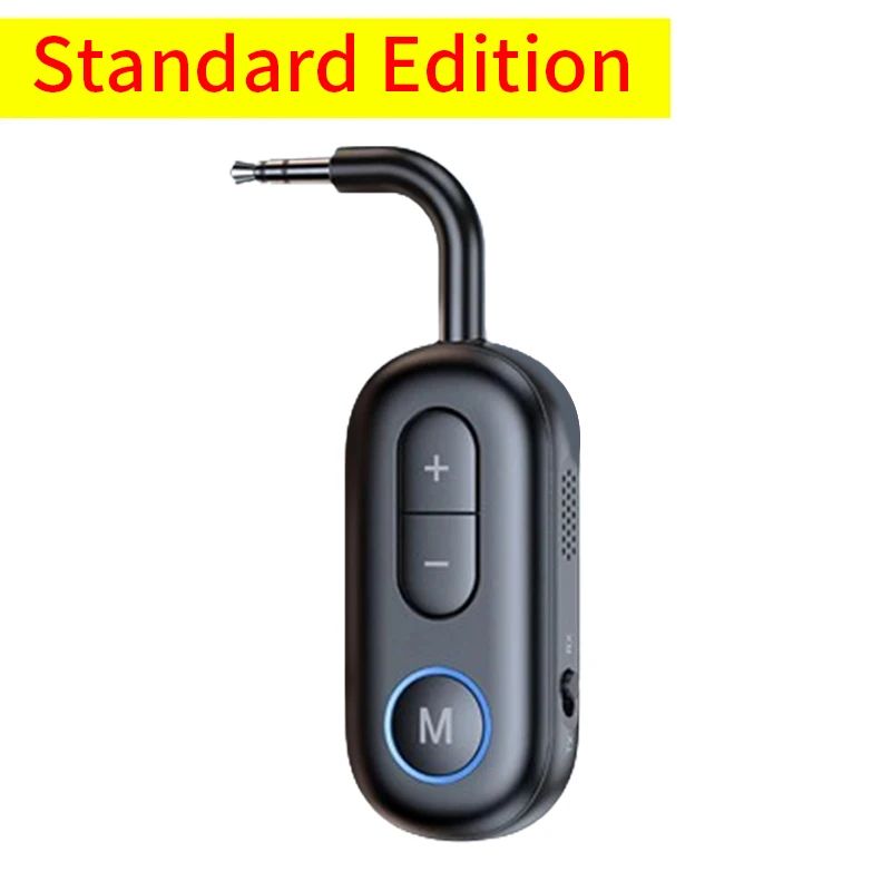 Transmisor receptor Bluetooth 5,3, conector auxiliar de 3,5mm, Dongle USB para avión, adaptador de Audio inalámbrico para TV, PC, auriculares, kit de altavoz para coche