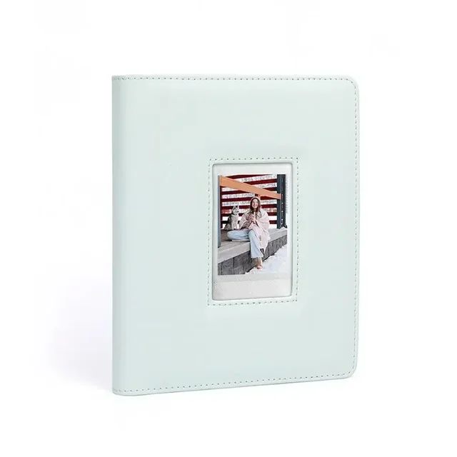 Álbum de fotos de cámara instantánea con 288 bolsillos, libro de colección de sellos, estuche de almacenamiento de imágenes de 3 pulgadas para Fujifilm Instax Mini 12/11/9