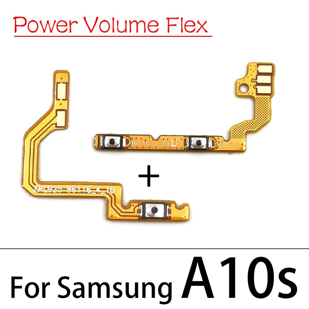 Botón de volumen de encendido y apagado, Cable flexible para Samsung A01, A10S, A11, A20S, A21S, A30, A30S, A50, A50S, A70S, A51, A71, A920, 30 unidades