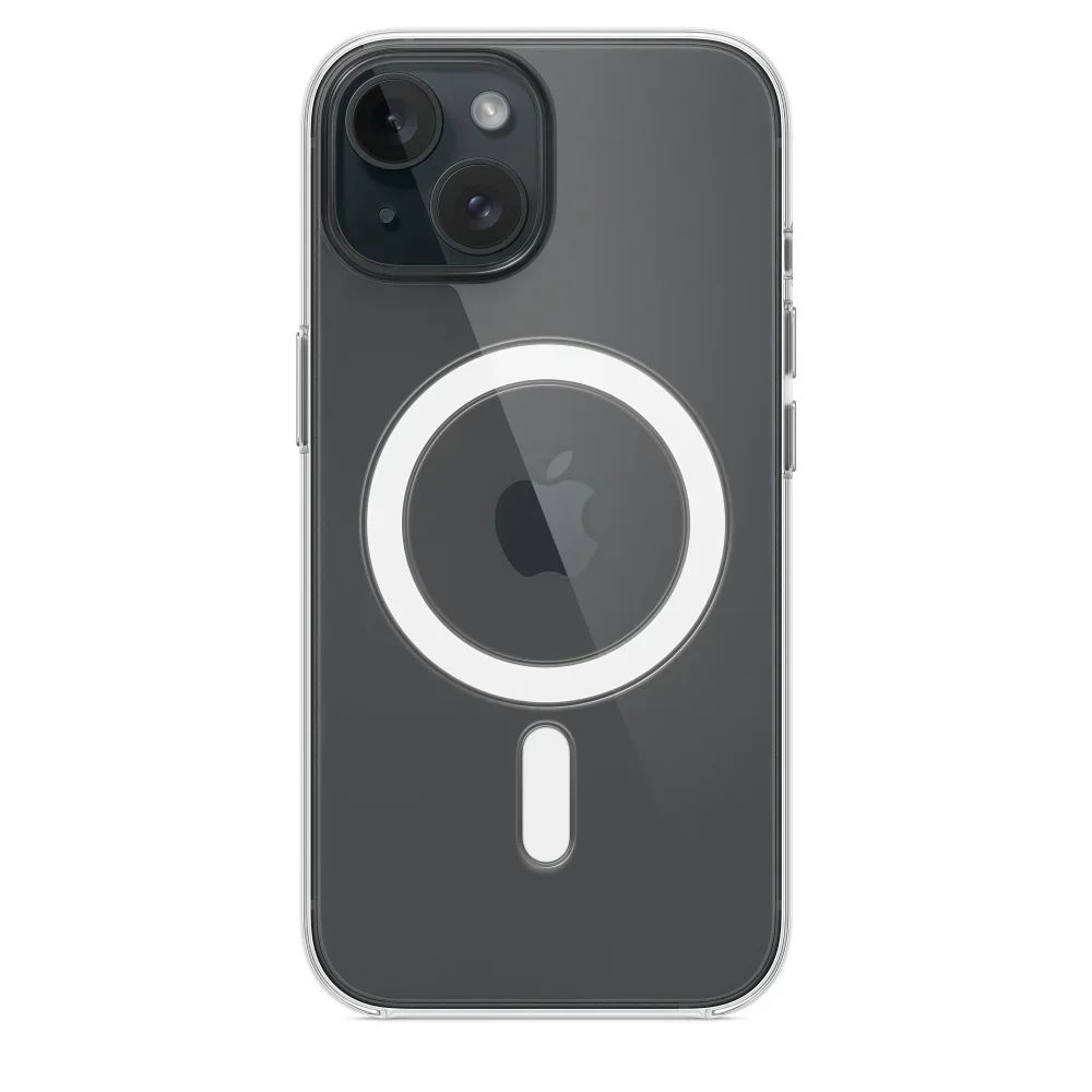 Funda transparente Original magnética para iPhone 17 Air 16 15 14 13 12 11 Pro Max mini XS XR Funda para Magsafe Funda transparente de silicona