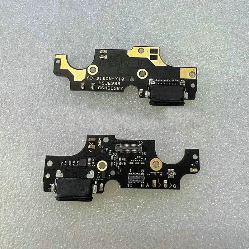 Placa USB para UMIDIGI BISON X10 Pro, conector de base de carga, circuitos de cargador, piezas de reparación de teléfonos móviles de 6,53 pulgadas