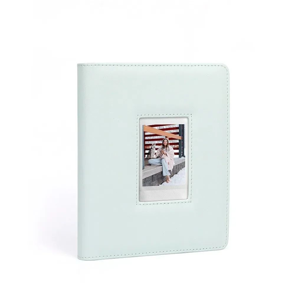 Álbum de fotos de cámara instantánea con 288 bolsillos, libro de colección de sellos, estuche de almacenamiento de imágenes de 3 pulgadas para Fujifilm Instax Mini 12/11/9