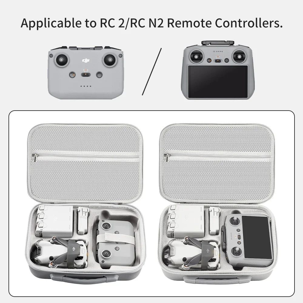 Bolso de hombro para DJI Mini 4 Pro, estuche de almacenamiento, accesorios para Drones, bolso Mini 4 Pro RC 2/RC-N2, caja de transporte rígida