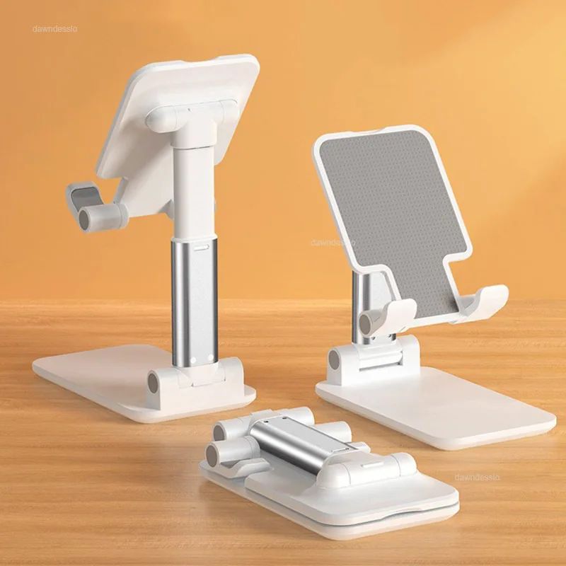 Soporte para teléfono móvil, soporte Universal para mesita de noche, plegable y de elevación, telescópico multifunción