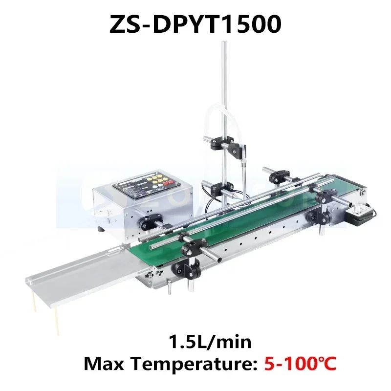ZONESUN-máquina automática de llenado de líquidos de un solo cabezal con transportador, botella de aceite de Perfume, llenador de agua ZS-DPYT1500/ZS-DPYT3000