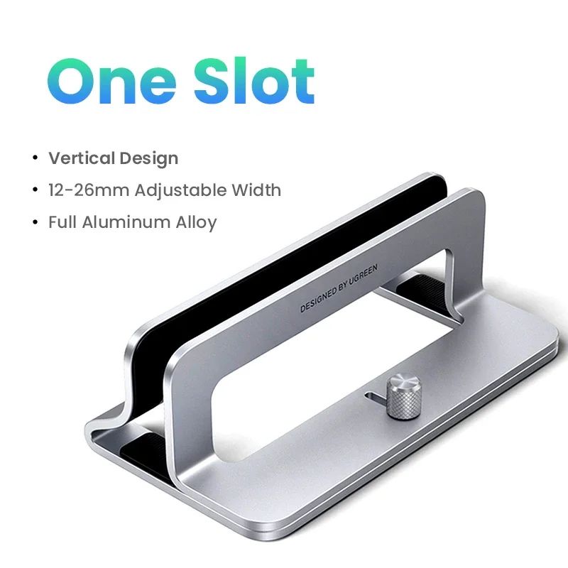 Soporte Vertical para ordenador portátil UGREEN para MacBook Air Pro, soporte plegable de aluminio para portátil, soporte para tableta MacBook Pro