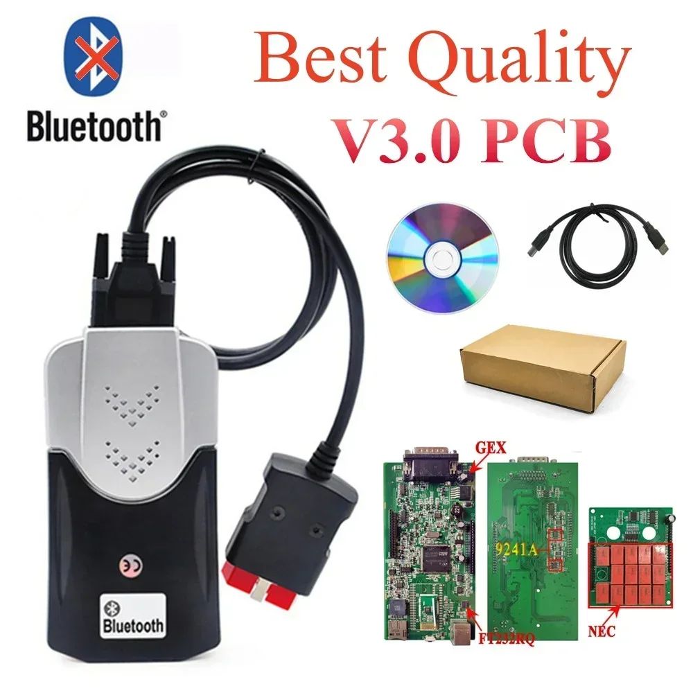 VD Ds150e CDP para TNESF DELPHIS ORPDC 2021 V3 herramienta de diagnóstico NEC VCI con KEYGEN Bluetooth Obd2 escáner diagnóstico de camión de coche