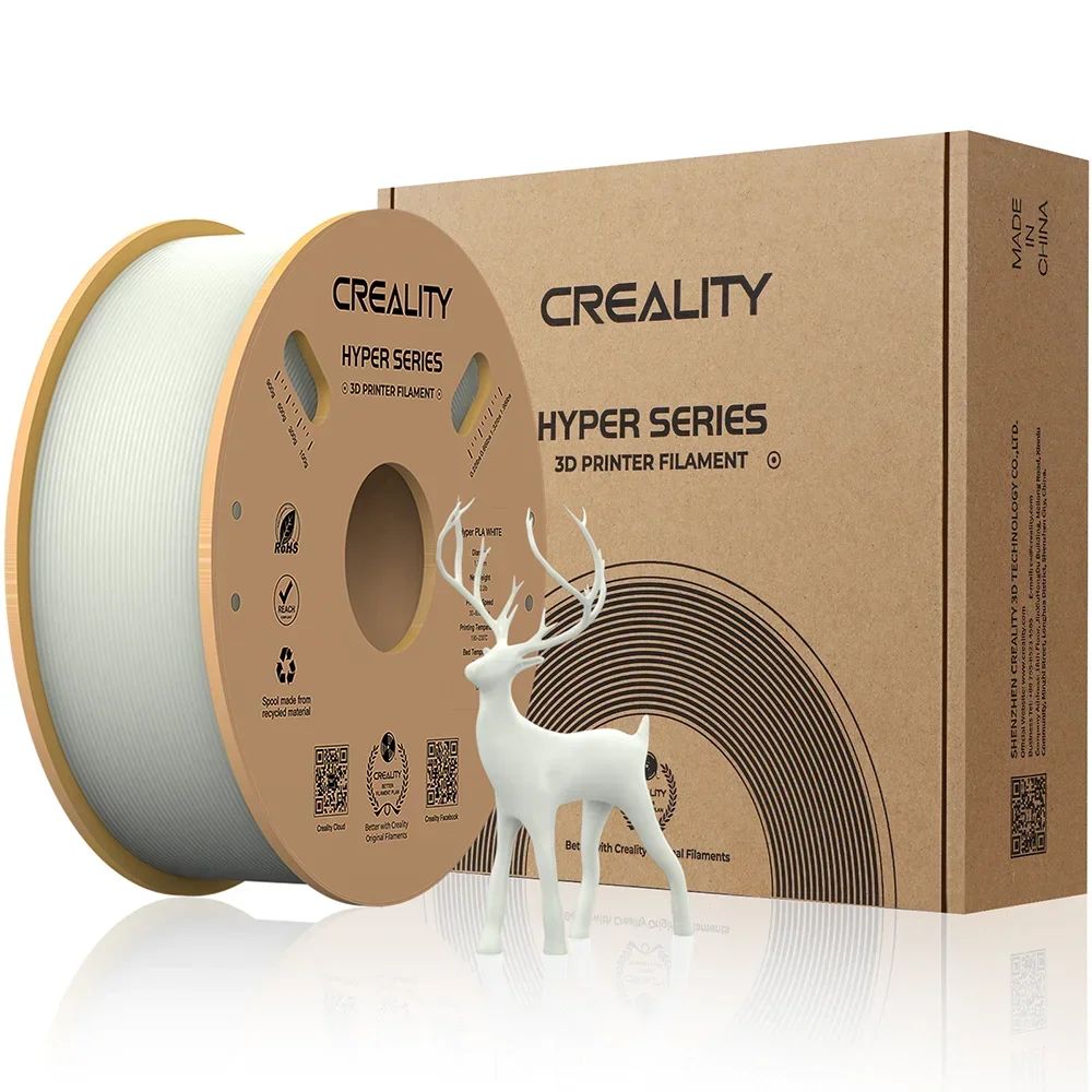 Filamento Creality PLA Pro Hyper PLA Filamento de impresora 3D de alta velocidad 1,75 mm 1 kg para Creality K1/K1 Max/Ender-5 S1