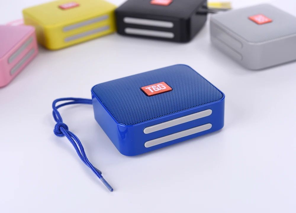 TG166 Altavoz Bluetooth portátil inalámbrico Mini columna de graves Boombox BT USB TF AUX Play altavoz al aire libre para tableta de teléfono inteligente