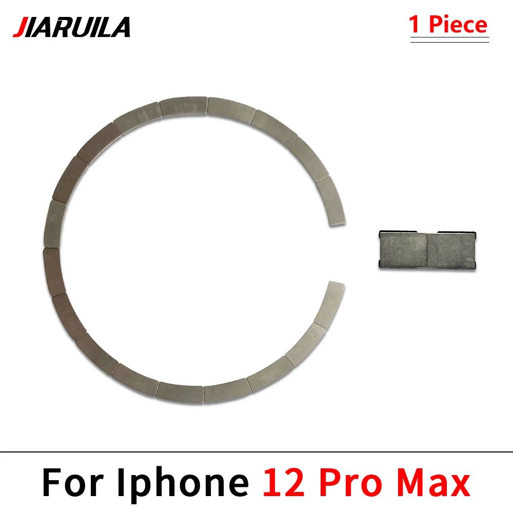 Reemplazo magnético de carcasa trasera para Iphone 12 13 14 Pro Max Mini Plus imán de carga inalámbrica de vidrio de cubierta trasera