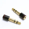 Adaptador Jack de 6,35mm a 3,5mm amplificador de auriculares adaptador de Audio conector de micrófono altavoz auxiliar guitarra 6,35 conector Jack de 6,5 a 3,5