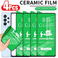4 Uds película cerámica suave para Samsung Galaxy A54 A13 A53 A34 A14 A52 A12 A33 A23 A32 A24 A51 A52S A73 A72 A03 A50 Protector de pantalla
