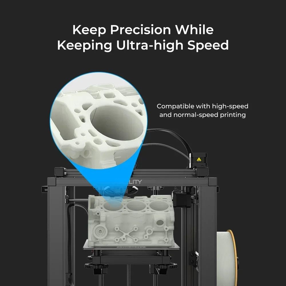 Filamento Creality PLA Pro Hyper PLA Filamento de impresora 3D de alta velocidad 1,75 mm 1 kg para Creality K1/K1 Max/Ender-5 S1