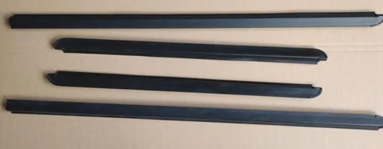 4 piezas de goma para ventanas para camioneta Isuzu 1991-1996 Protector de vidrio para Holden Rodeo TF decoración tira meteorológica para camión TFR