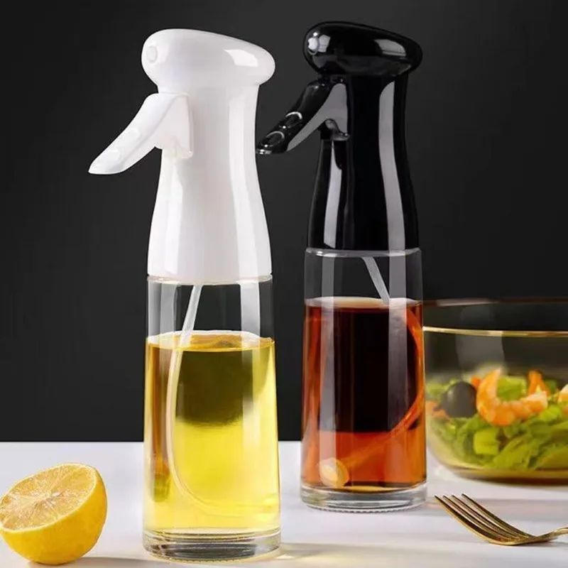 Spray de aceite para cocinar, botella dispensadora de aceite de oliva, pulveriza