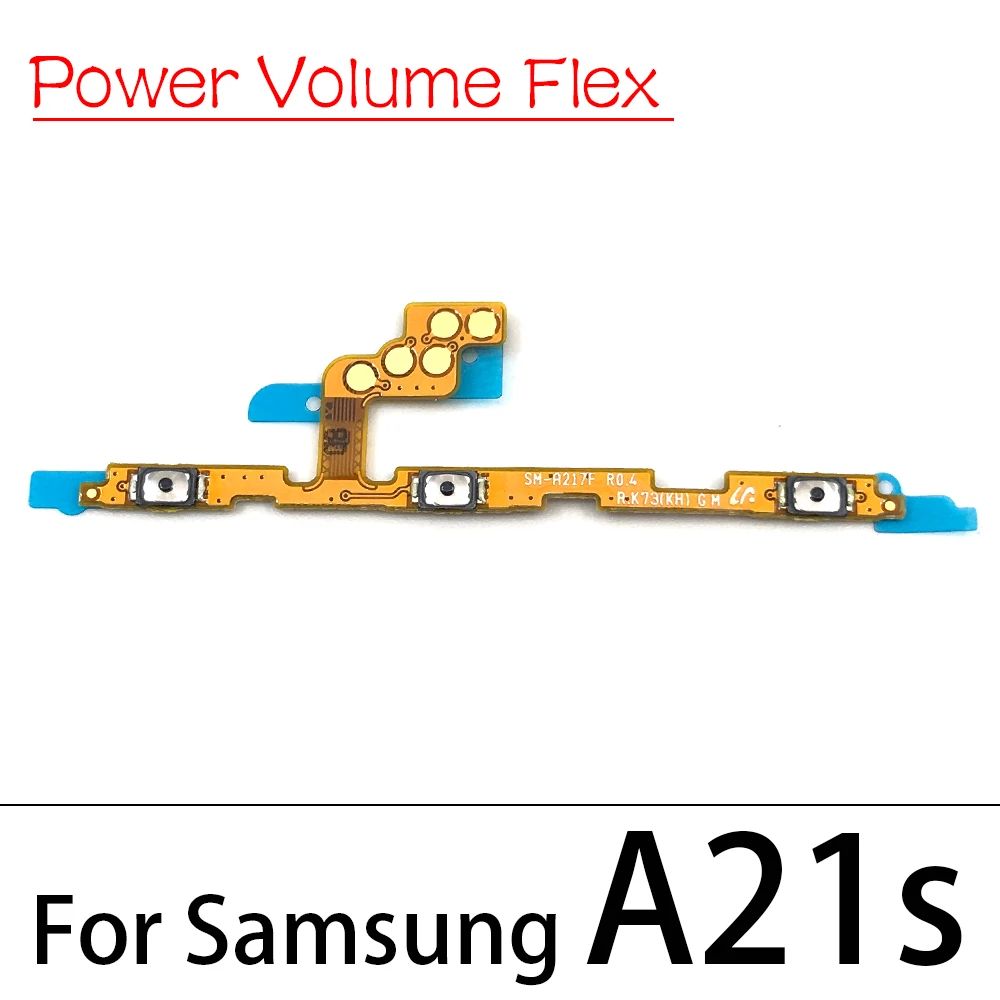 Botón de volumen de encendido y apagado, Cable flexible para Samsung A01, A10S, A11, A20S, A21S, A30, A30S, A50, A50S, A70S, A51, A71, A920, 30 unidades