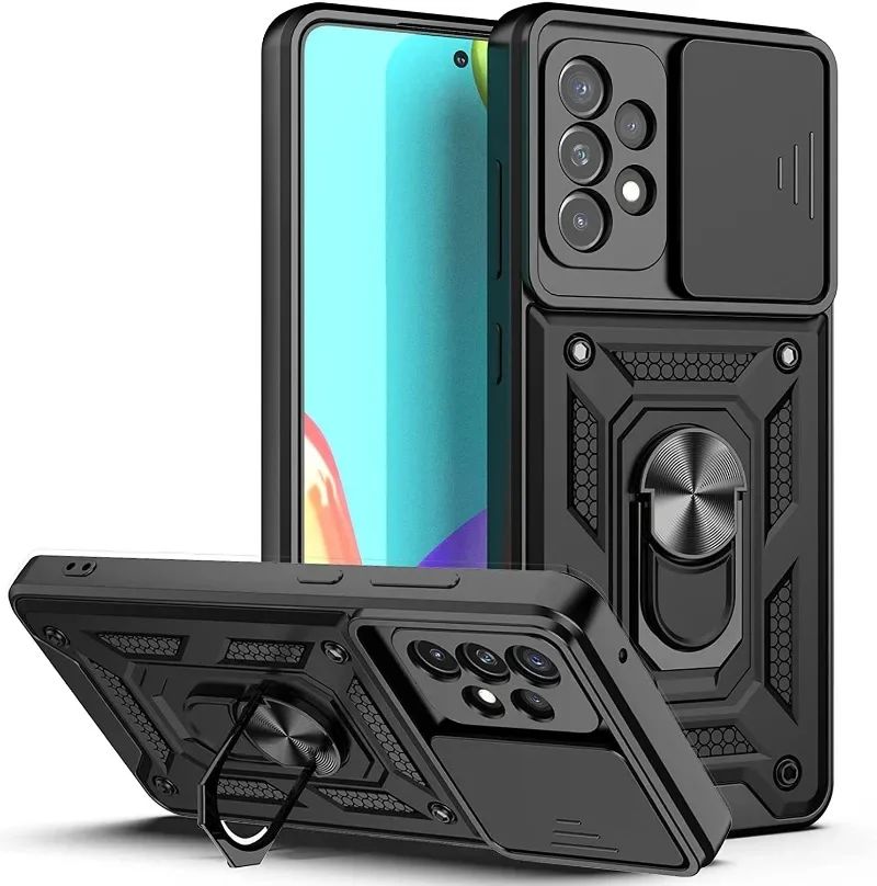 Funda protectora para parachoques de lente de cámara deslizante para Samsung Galaxy S24 S23 S22 S21 Ultra S20 Plus A53 A54 S20 FE Note 20 S23 FE