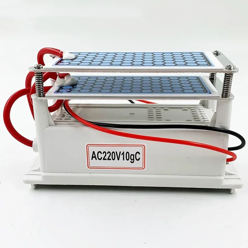 Generador de ozono portátil de 10g, 220V, 110V, 12V, purificador de aire para el hogar y el coche, esterilizador ozonizador para uso doméstico o en el coche