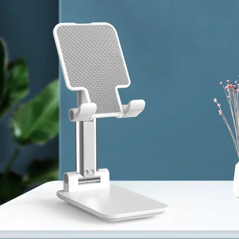 Soporte para teléfono móvil, soporte Universal para mesita de noche, plegable y de elevación, telescópico multifunción