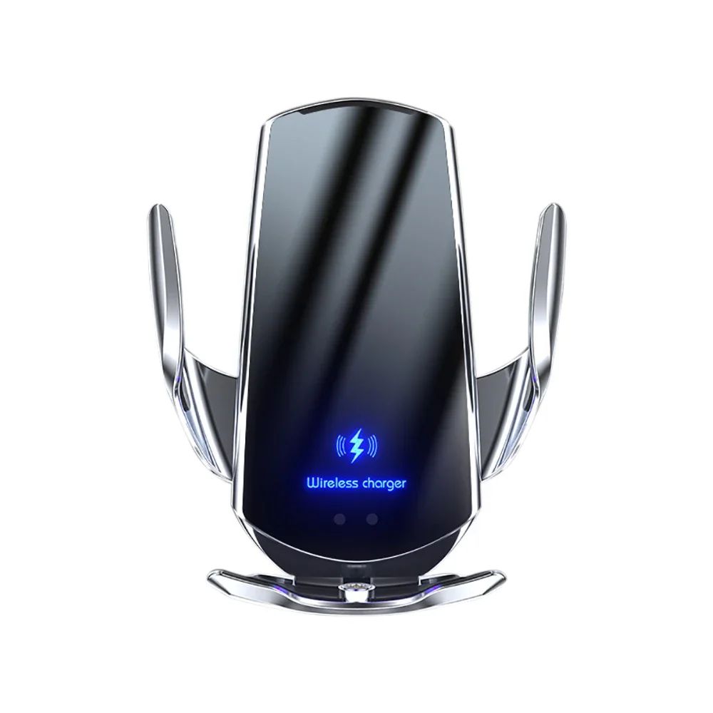 Cargador inalámbrico magnético para coche, soporte de teléfono para iPhone, Samsung, Xiaomi, inducción infrarroja, estación de carga rápida de 15W