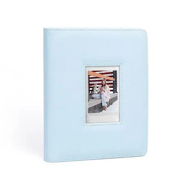Álbum de fotos de cámara instantánea con 288 bolsillos, libro de colección de sellos, estuche de almacenamiento de imágenes de 3 pulgadas para Fujifilm Instax Mini 12/11/9