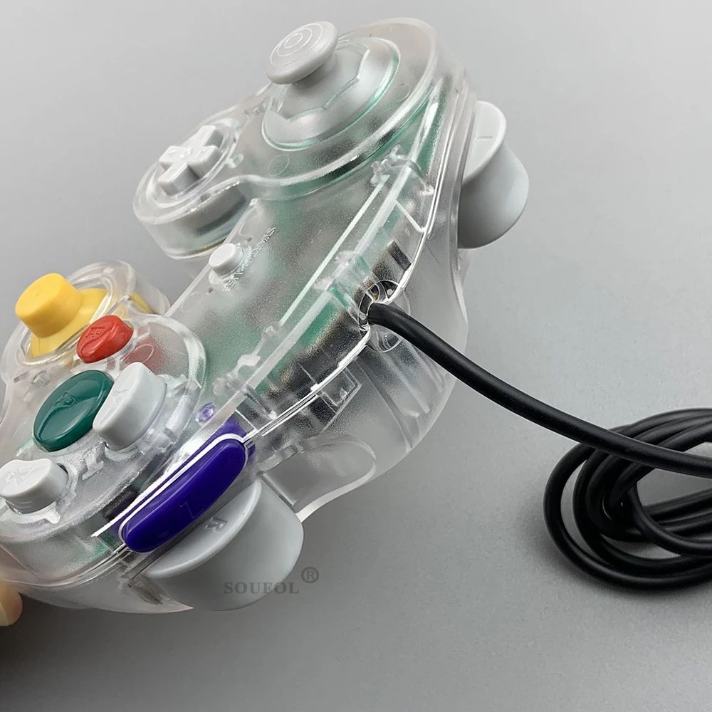 Gamepad con cable para consola NGC, controlador Joypad para GameCube NGC, Joystick clásico, accesorios Retro Para consola de juegos