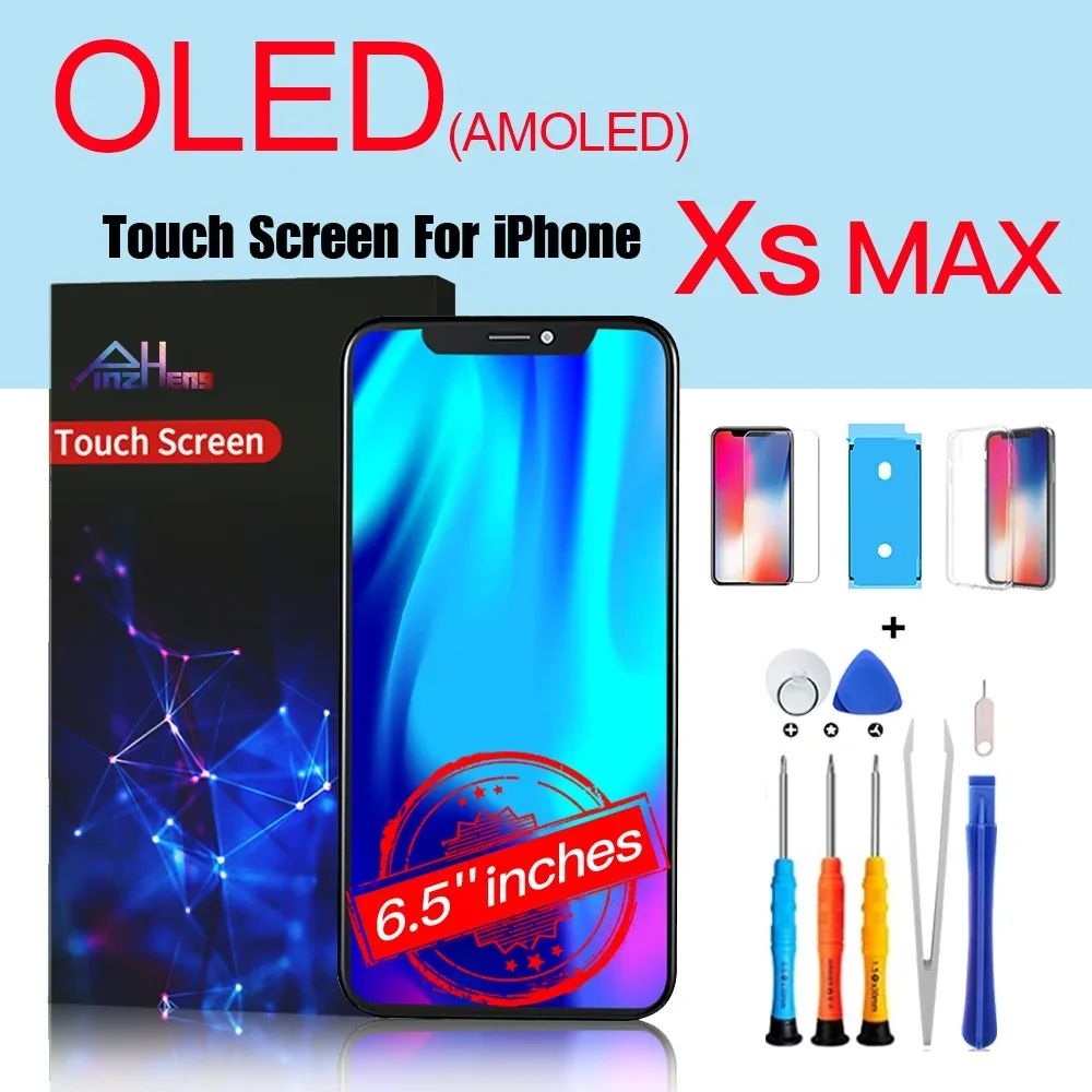 PINZHENG pantalla de alta calidad AMOLED INCELL LCD OLED OEM para iPhone 11 12 13 Mini Pro Max XS XR MAX reemplazo de pantalla con herramienta