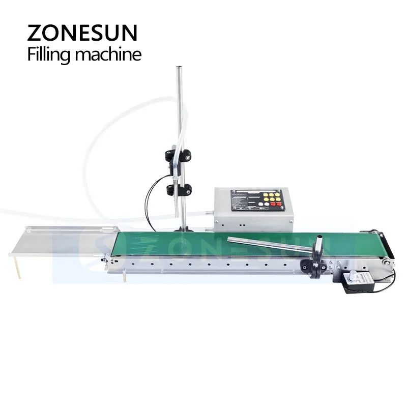 ZONESUN ZS-DPYT1500 máquina de llenado de líquidos automática, llenador de botellas, equipo de llenado de agua, embalaje volumétrico de bebidas y Perfume