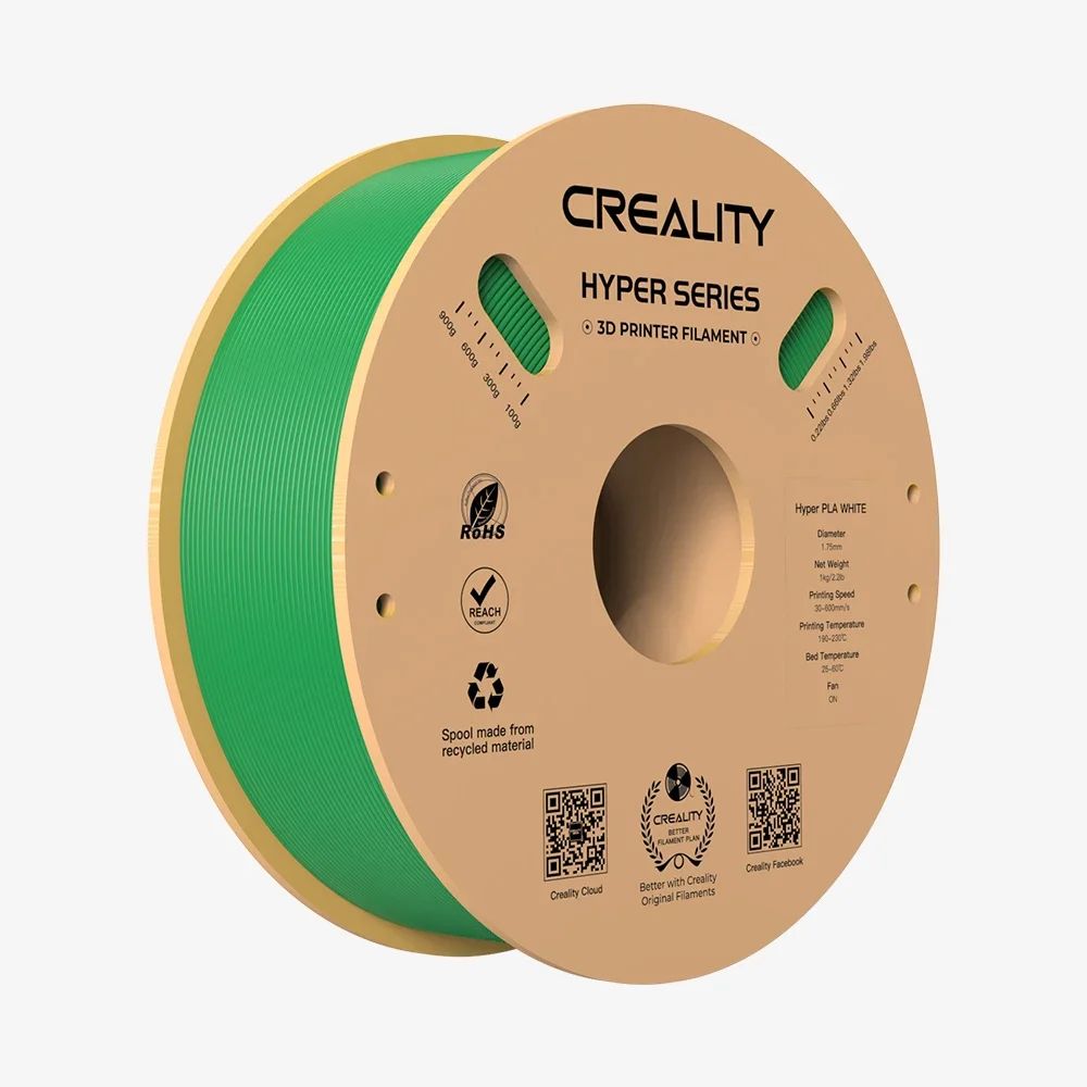 Filamento Creality PLA Pro Hyper PLA Filamento de impresora 3D de alta velocidad 1,75 mm 1 kg para Creality K1/K1 Max/Ender-5 S1