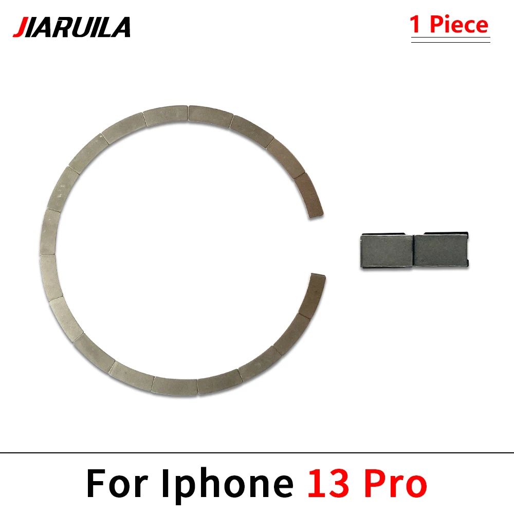 Reemplazo magnético de carcasa trasera para Iphone 12 13 14 Pro Max Mini Plus imán de carga inalámbrica de vidrio de cubierta trasera