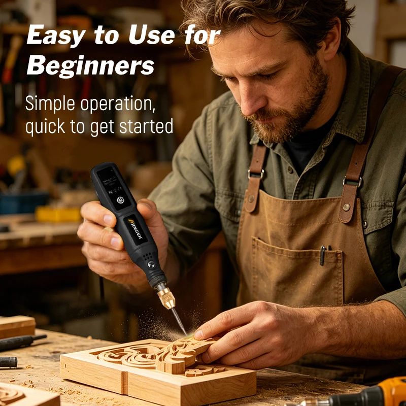 Herramienta de grabado USB, herramienta Dremel, taladro inalámbrico, herramienta rotativa, Mini taladro eléctrico inalámbrico, máquina pulidora recargable
