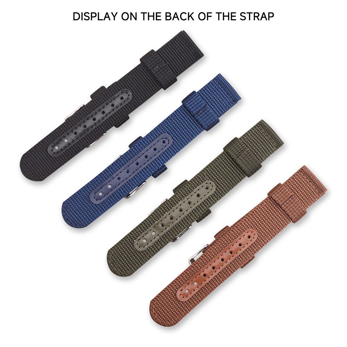 Correa de reloj de lona de nailon de 18mm, 20mm, 22mm y 24mm, cinturón suave tejido, pulsera Universal para hombres y mujeres, pulsera deportiva