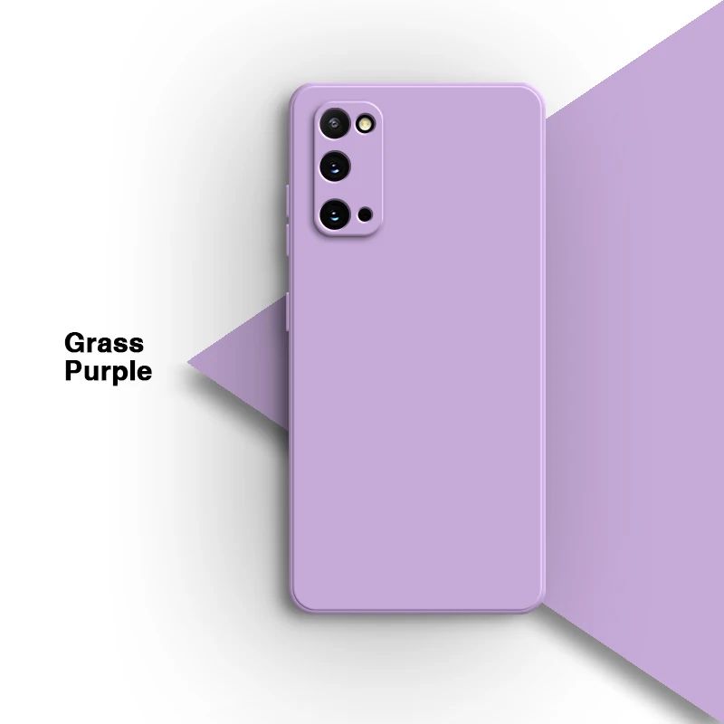 Funda de teléfono Original para Samsung Galaxy S20 Plus Ultra FE S20 + S20Plus S20Ultra S20FE 5G, carcasa trasera de silicona líquida suave
