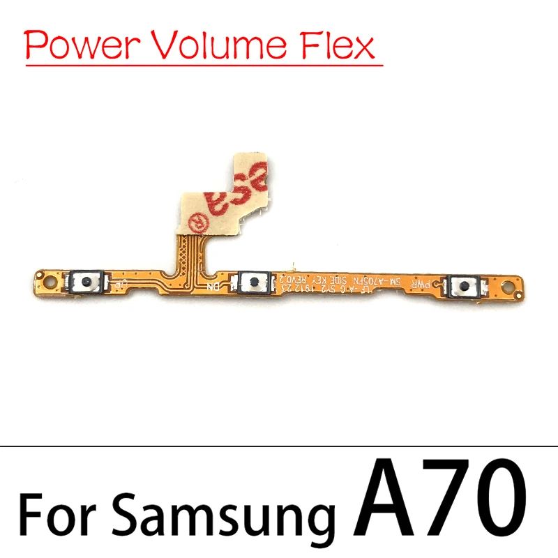 Botón de volumen de encendido y apagado, Cable flexible para Samsung A01, A10S, A11, A20S, A21S, A30, A30S, A50, A50S, A70S, A51, A71, A920, 30 unidades