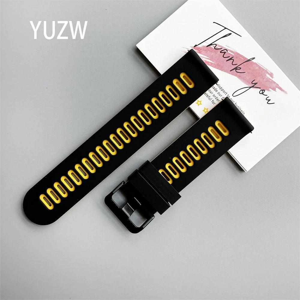 Correa de silicona suave para Huami Amazfit BALANCE/BIP 5 GTR 4/GTR3 Pro 47mm banda GTS 4 3 2 2e mini 42mm pulsera 20mm 22mm correa de reloj