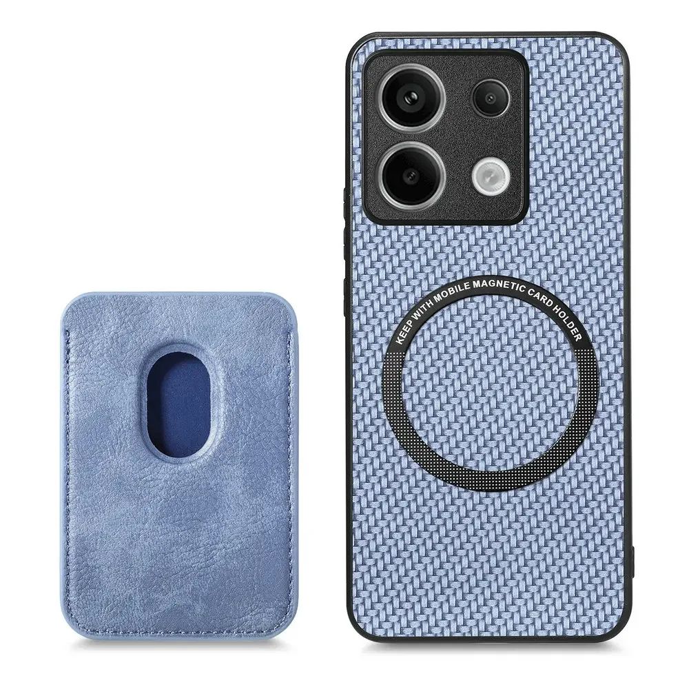 Funda de Cuero Desmontable 2 en 1 con Imán para Xiaomi Redmi Note 15 5G 4G, Funda con Ranuras para Tarjetas, Carcasa Trasera para Redmi Note 14 Pro Plus 13 14C