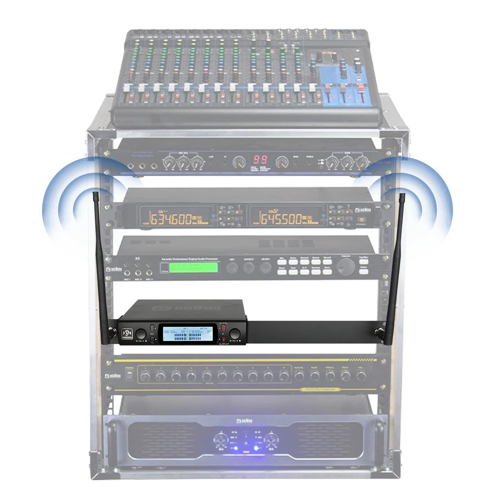 Piezas de sistema IEM inalámbrico PSM400, montaje en Rack, orejas y antenas BNC