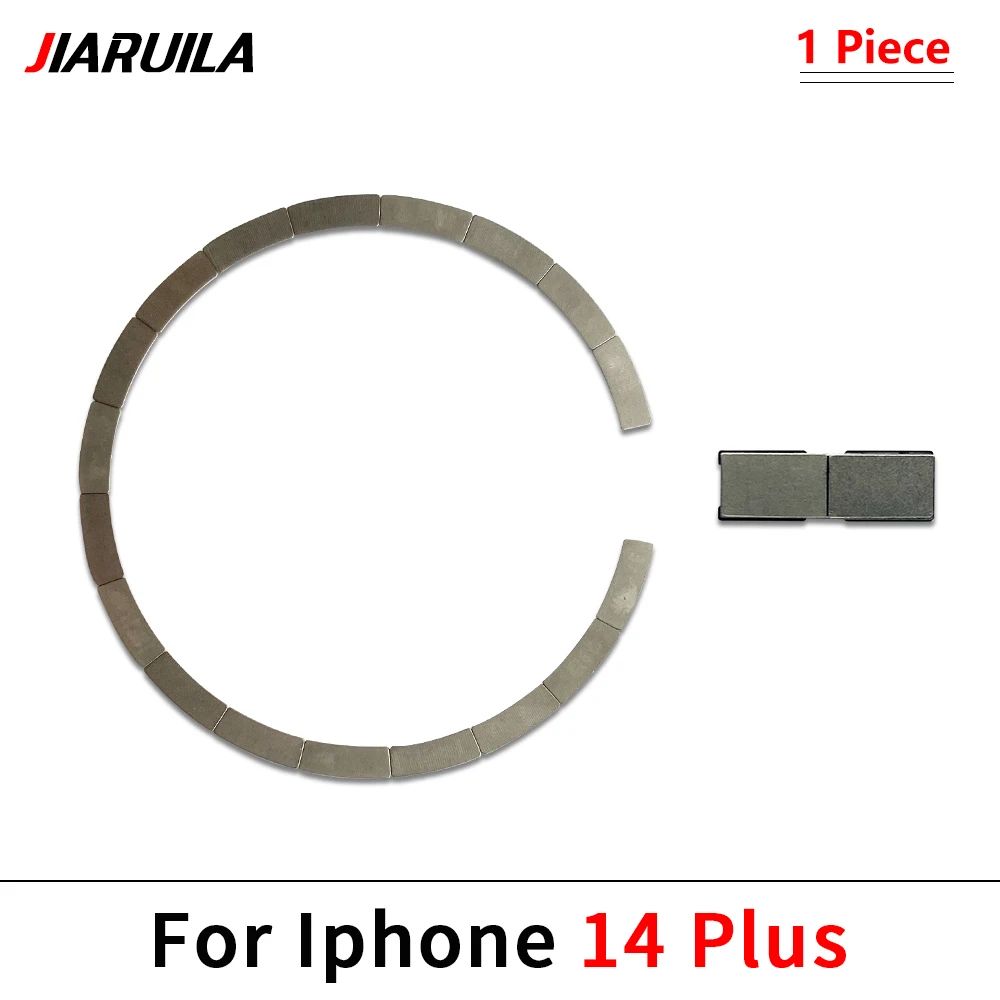 Reemplazo magnético de carcasa trasera para Iphone 12 13 14 Pro Max Mini Plus imán de carga inalámbrica de vidrio de cubierta trasera