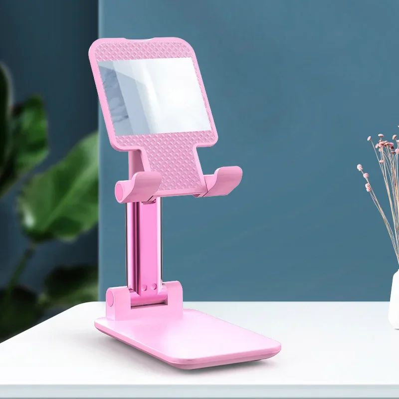 Soporte para teléfono móvil, soporte Universal para mesita de noche, plegable y de elevación, telescópico multifunción