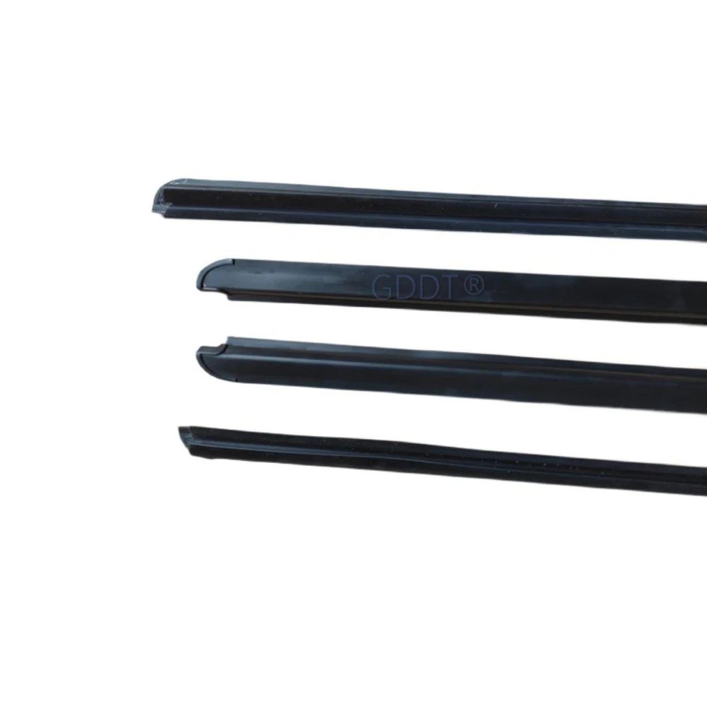 4 piezas de goma para ventanas para camioneta Isuzu 1991-1996 Protector de vidrio para Holden Rodeo TF decoración tira meteorológica para camión TFR